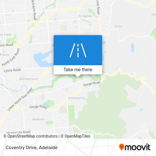 Coventry Drive map
