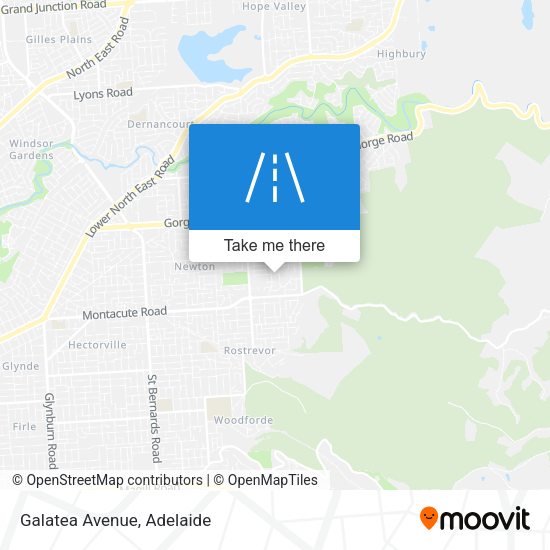 Galatea Avenue map