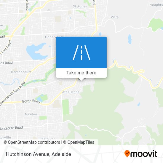 Hutchinson Avenue map