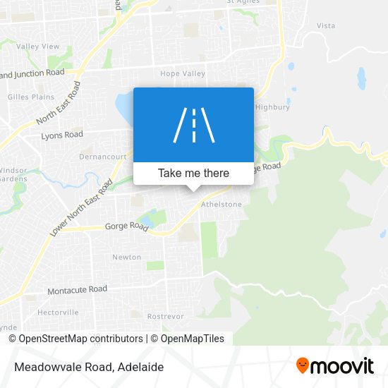 Meadowvale Road map