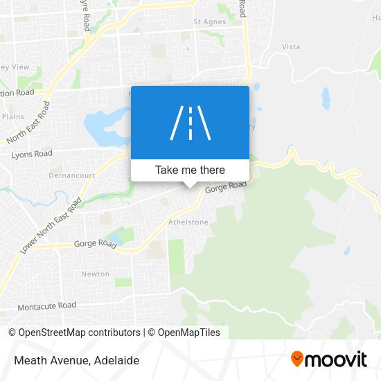 Meath Avenue map