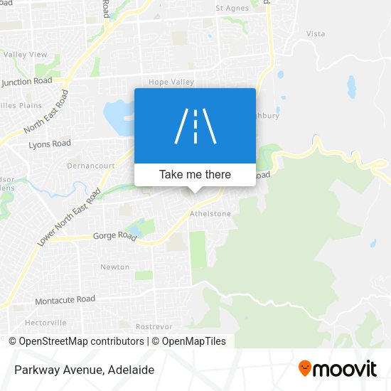 Parkway Avenue map
