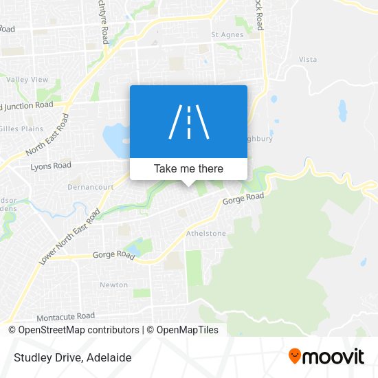 Studley Drive map