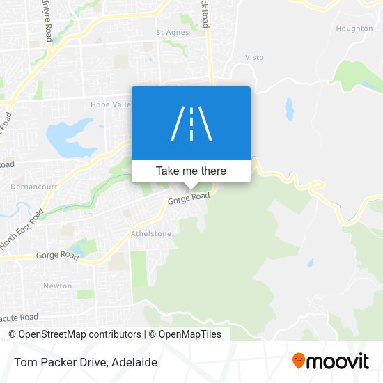 Tom Packer Drive map
