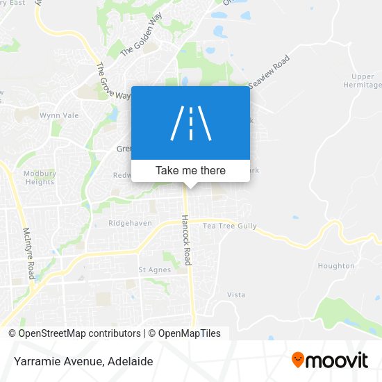 Yarramie Avenue map
