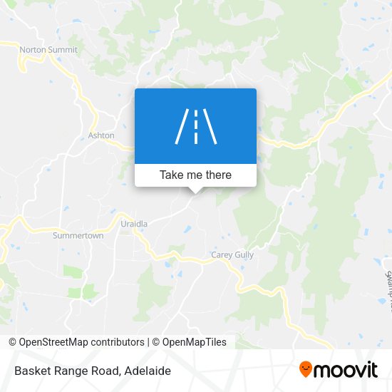 Basket Range Road map