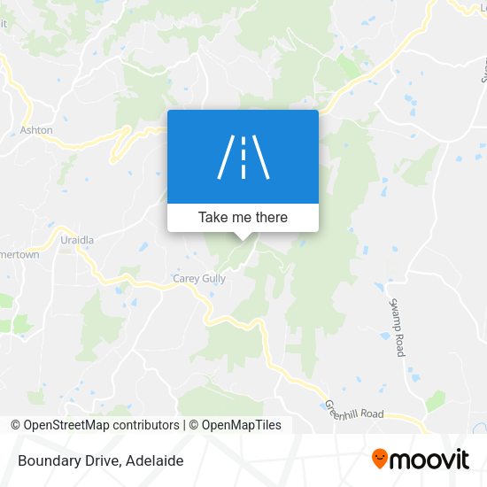 Boundary Drive map