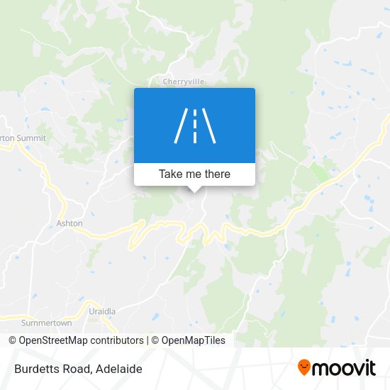 Burdetts Road map