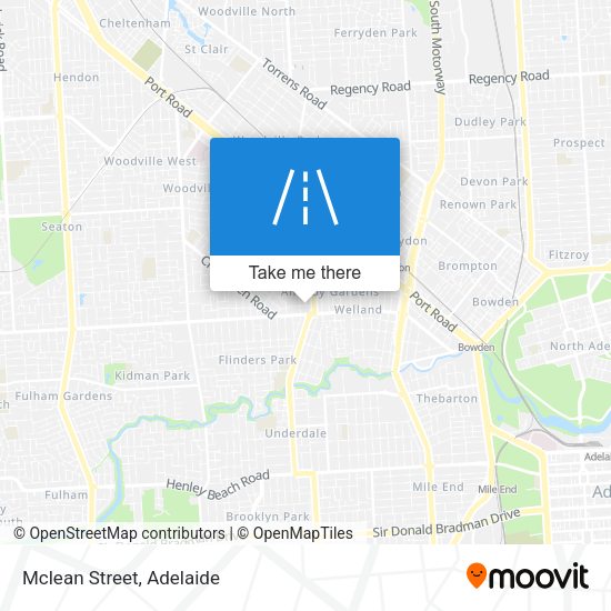 Mclean Street map