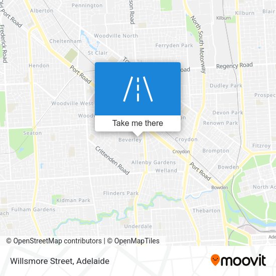 Willsmore Street map