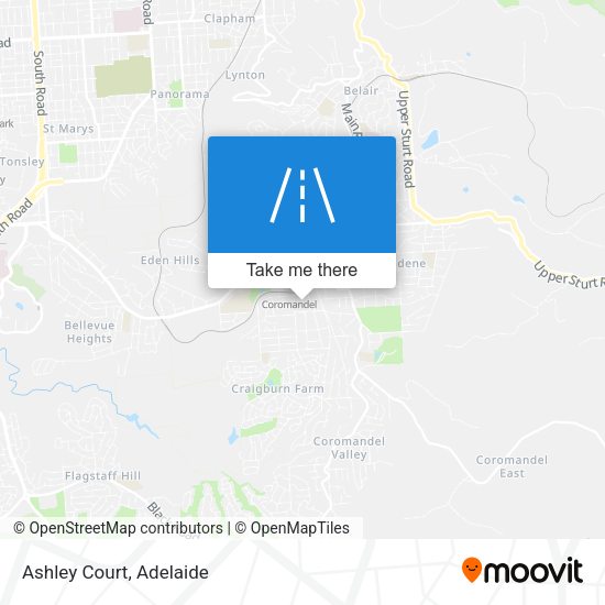 Ashley Court map