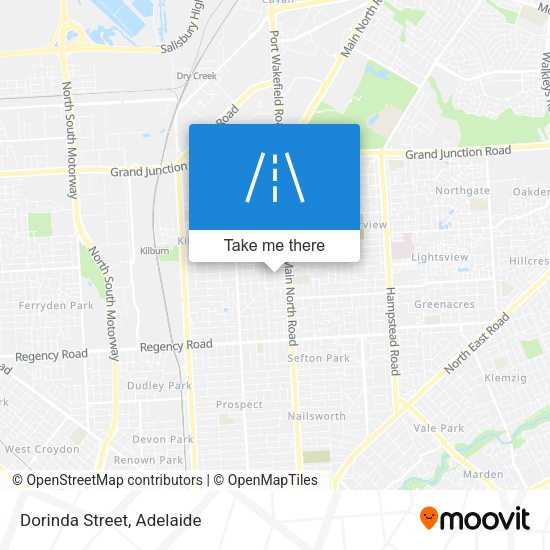 Dorinda Street map