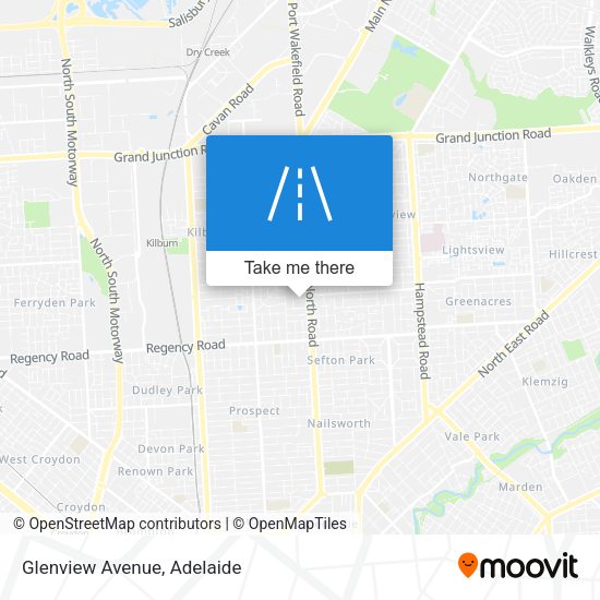 Glenview Avenue map