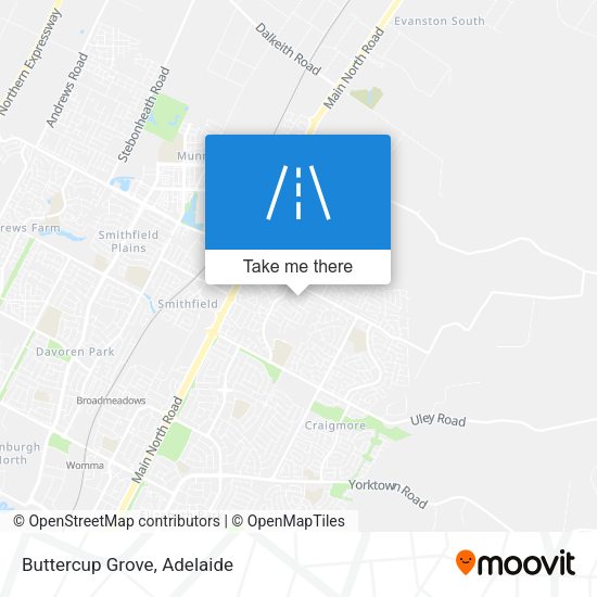 Buttercup Grove map