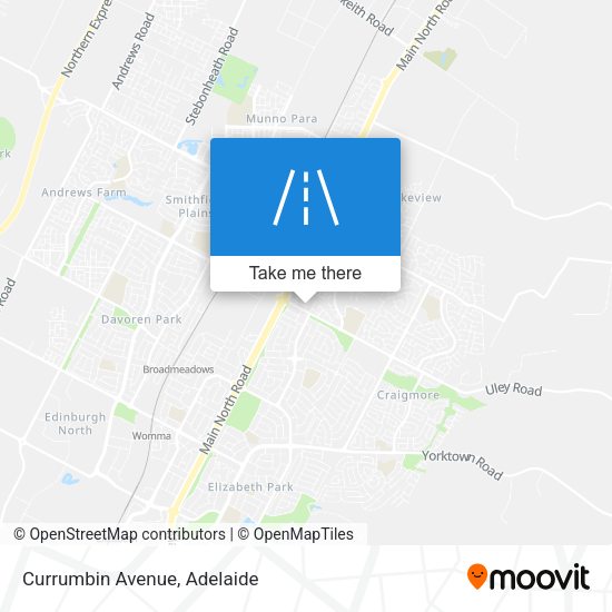 Currumbin Avenue map