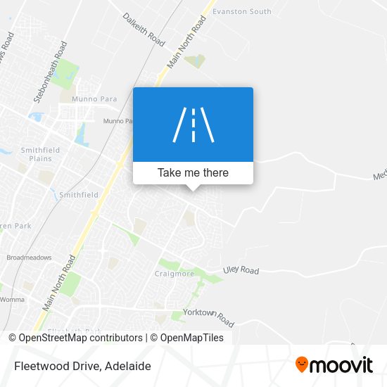 Fleetwood Drive map