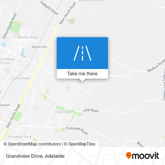 Grandview Drive map