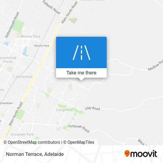 Norman Terrace map