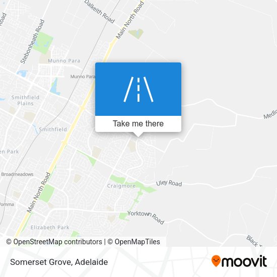 Somerset Grove map