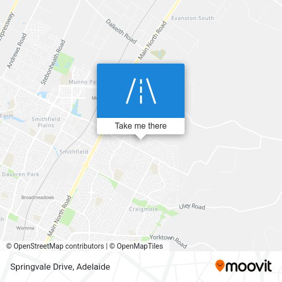Springvale Drive map
