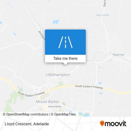 Lloyd Crescent map