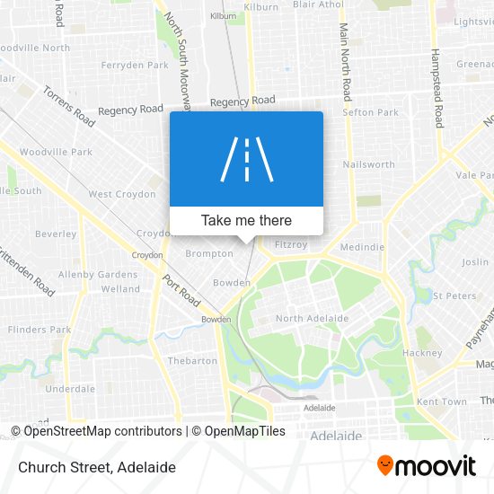 Church Street map