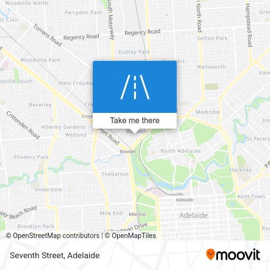 Seventh Street map