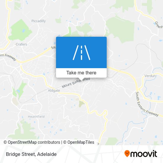 Bridge Street map