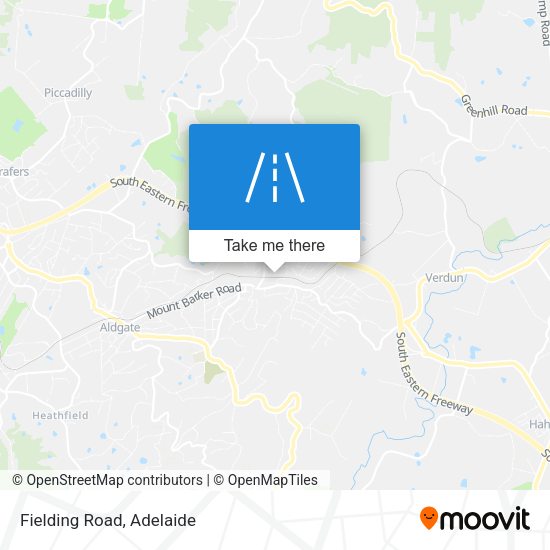 Fielding Road map