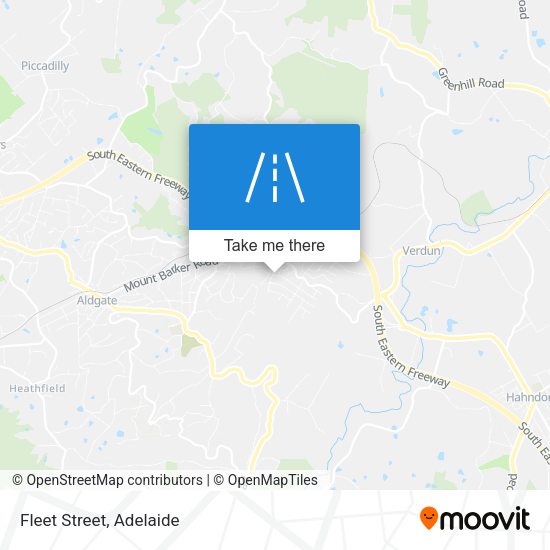 Fleet Street map