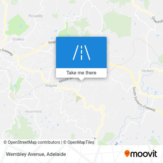Wembley Avenue map