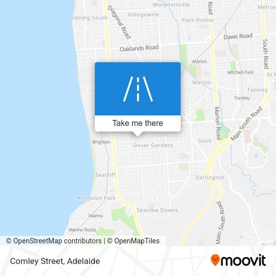 Comley Street map