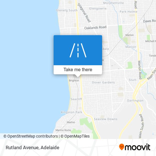 Rutland Avenue map