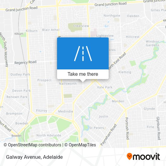 Galway Avenue map
