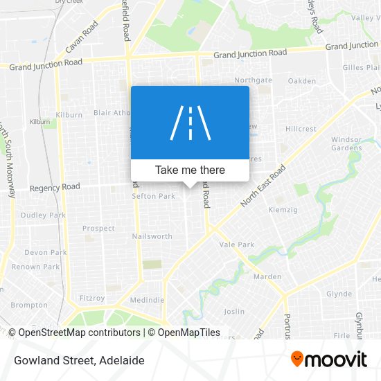 Gowland Street map