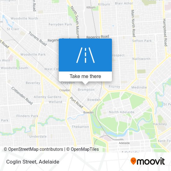 Coglin Street map
