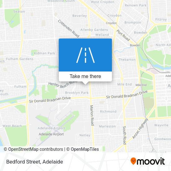 Bedford Street map