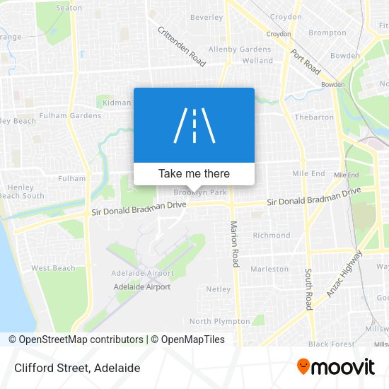 Clifford Street map