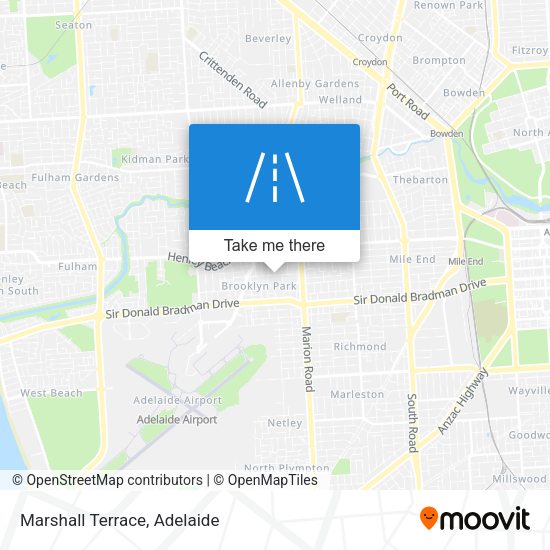 Marshall Terrace map