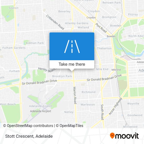 Stott Crescent map