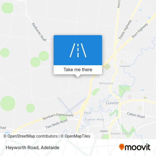 Heyworth Road map