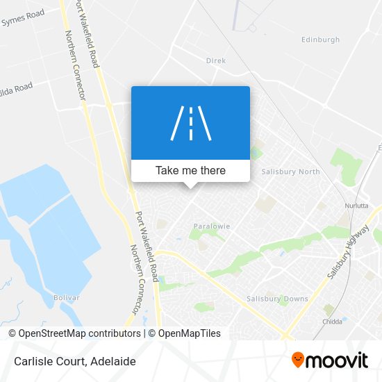 Carlisle Court map