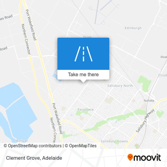 Clement Grove map