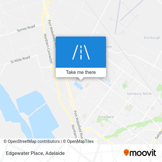 Edgewater Place map