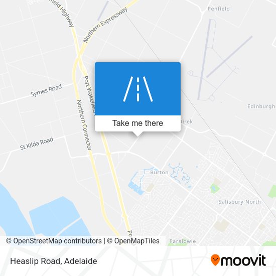 Heaslip Road map