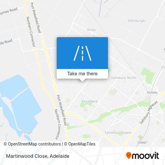 Martinwood Close map