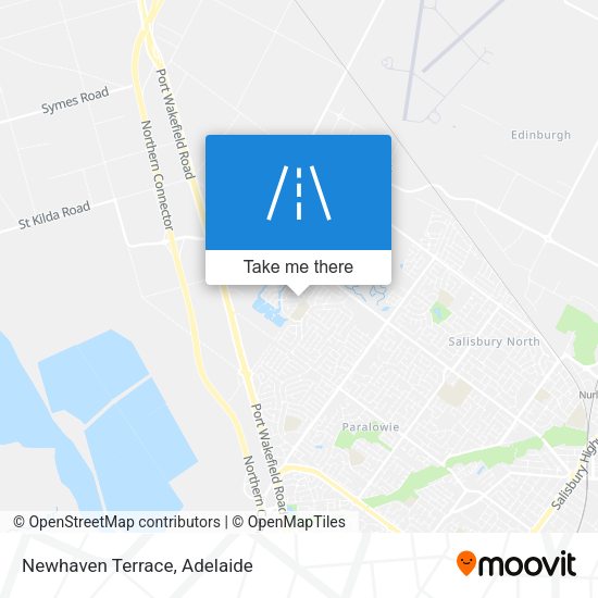 Newhaven Terrace map