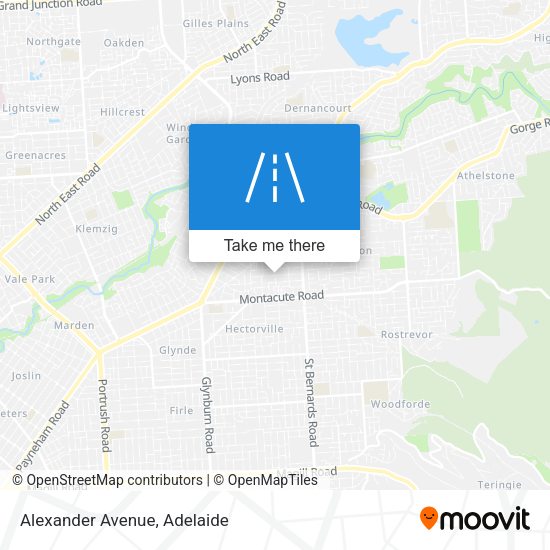 Alexander Avenue map