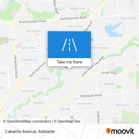 Cabarita Avenue map
