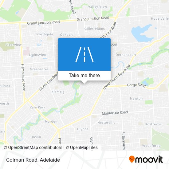 Colman Road map